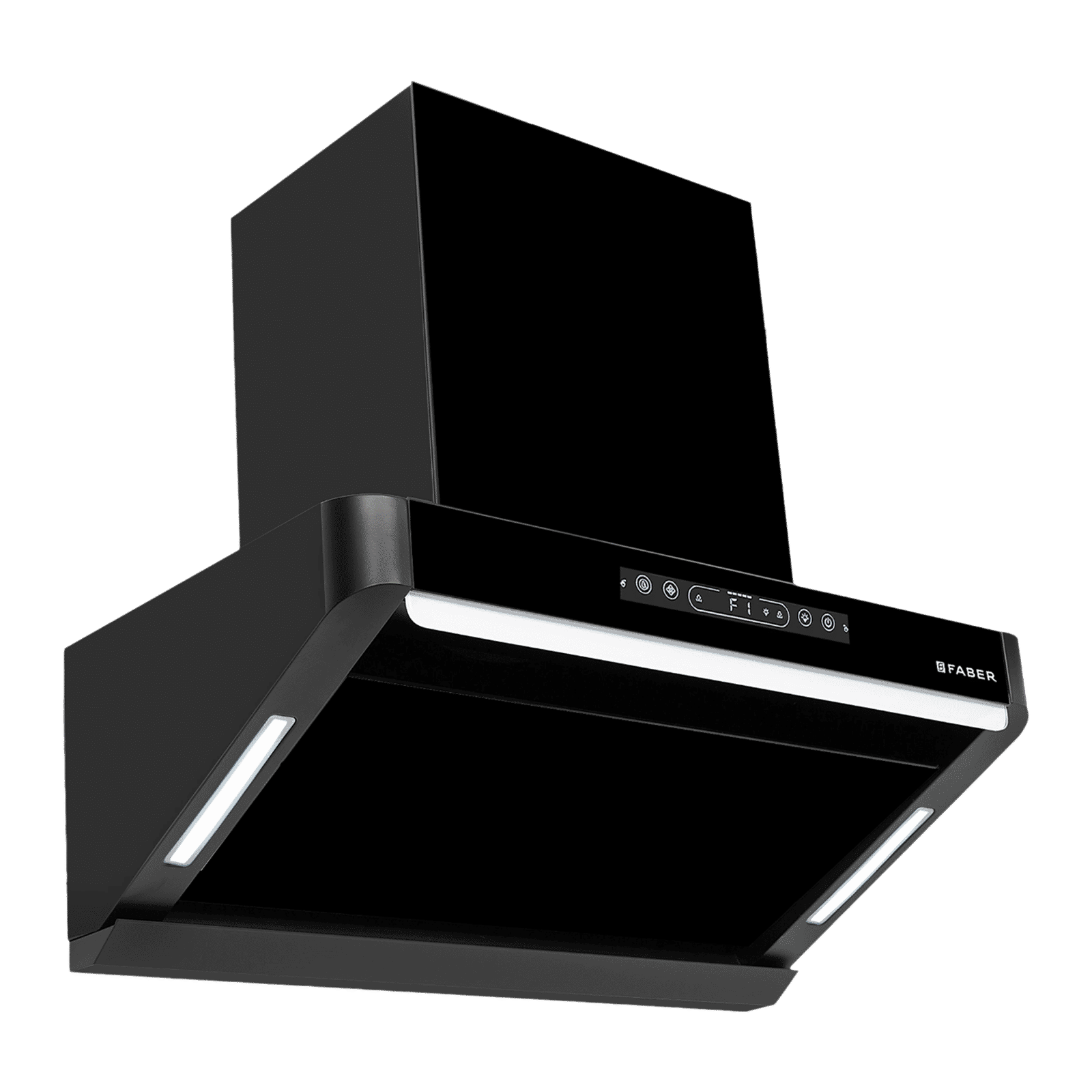 FABER PINNACLE FL HC BK 60 60cm 1500m3/hr Ducted Auto Clean Wall Mounted Chimney with Touch and Gesture Control (Black)_7