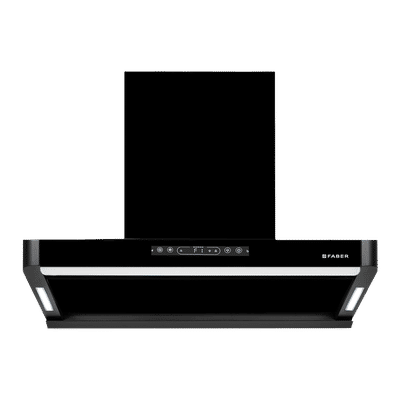 FABER PINNACLE FL HC BK 90 90cm 1500m3/hr
                      Ducted Auto Clean Wall Mounted Chimney with Touch
                      and Gesture Control (Black)