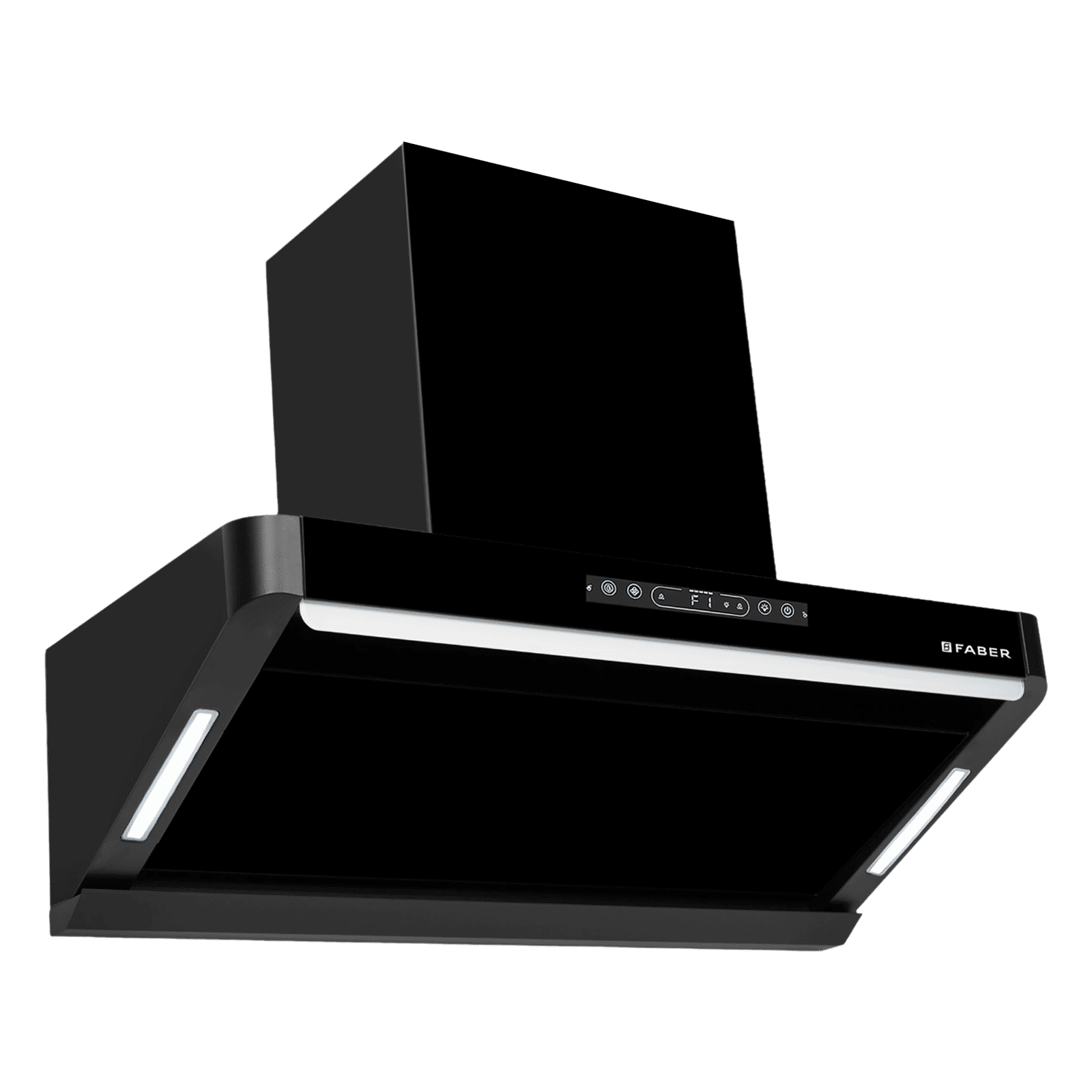 FABER PINNACLE FL HC BK 90 90cm 1500m3/hr Ducted Auto Clean Wall Mounted Chimney with Touch and Gesture Control (Black) FABER PINNACLE FL HC BK 90 90cm 1500m3/hr Ducted Auto Clean Wall Mounted Chimney with Touch and Gesture Control (Black)_4