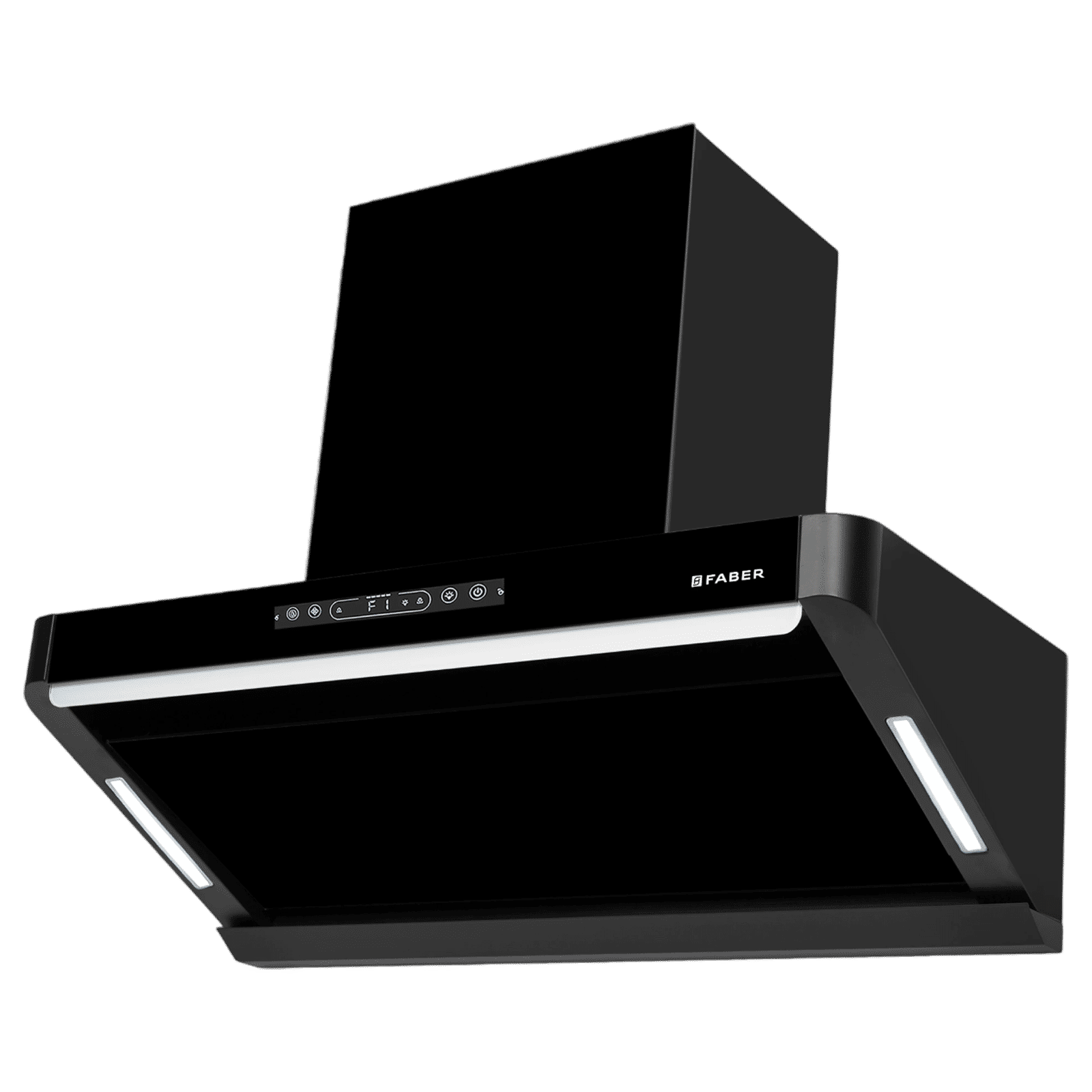 FABER PINNACLE FL HC BK 90 90cm 1500m3/hr Ducted Auto Clean Wall Mounted Chimney with Touch and Gesture Control (Black) FABER PINNACLE FL HC BK 90 90cm 1500m3/hr Ducted Auto Clean Wall Mounted Chimney with Touch and Gesture Control (Black)_5