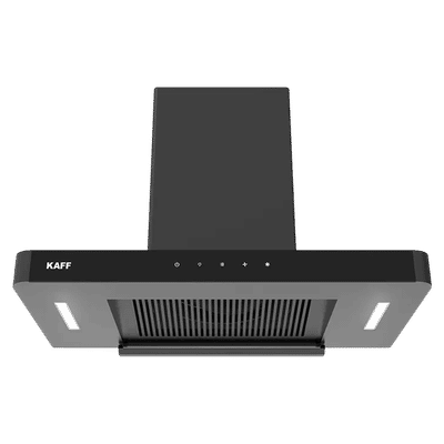 KAFF R-PRO 75cm 1180m3/hr Ducted Auto Clean Wall Mounted Chimney with Gesture Control (Black)