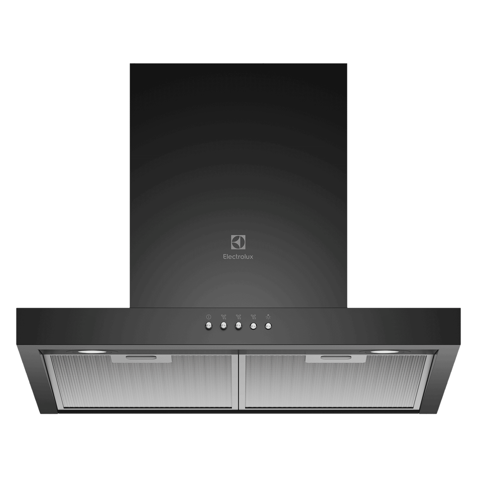 Electrolux UltimateTaste 500 60cm 1200m3/hr Convertible Wall Mounted Chimney with Centrifugal Motor (Black)_1