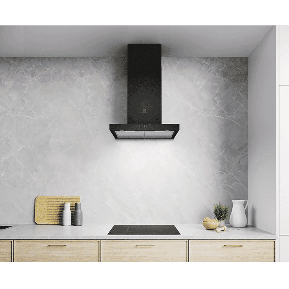 Electrolux UltimateTaste 500 60cm 1200m3/hr Convertible Wall Mounted Chimney with Centrifugal Motor (Black)_8