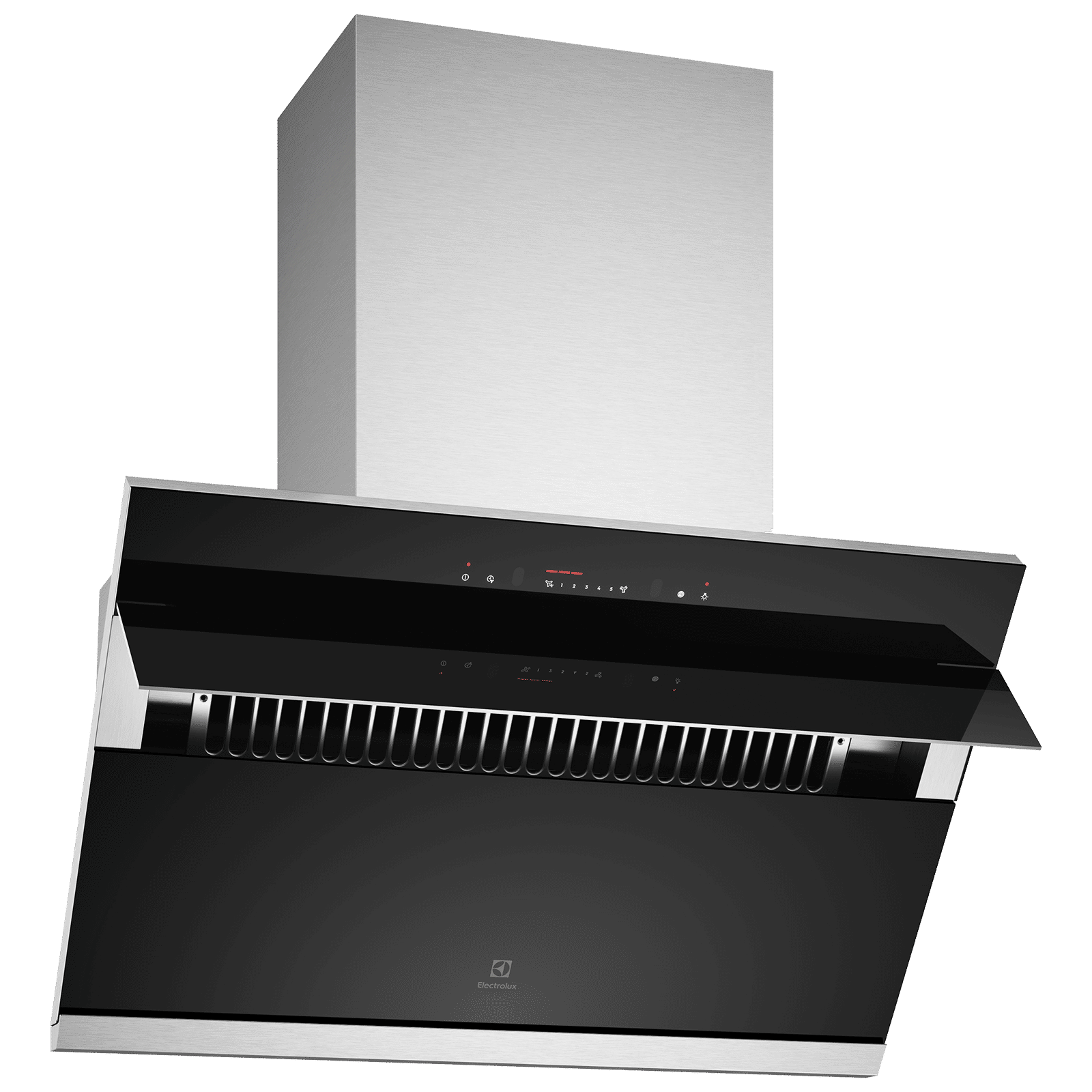 Electrolux UltimateTaste 500 90cm 1600m3/hr Ducted Auto Clean Wall Mounted Chimney with Gesture Control (Stainless Steel)_1