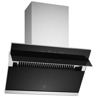 Electrolux UltimateTaste 500 90cm 1600m3/hr Ducted Auto Clean Wall Mounted Chimney with Gesture Control (Stainless Steel)