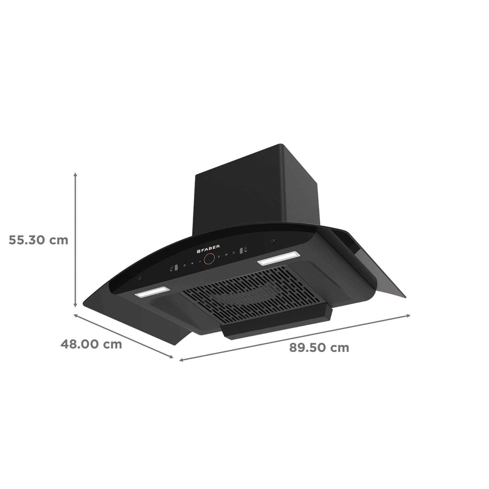 FABER ENIGMA BLDC HC SC BK 90 90cm 1500m3/hr Ducted Auto Clean Wall Mounted Chimney with Gesture and Remote Control (Black) FABER ENIGMA BLDC HC SC BK 90 90cm 1500m3/hr Ducted Auto Clean Wall Mounted Chimney with Gesture and Remote Control (Black)_2