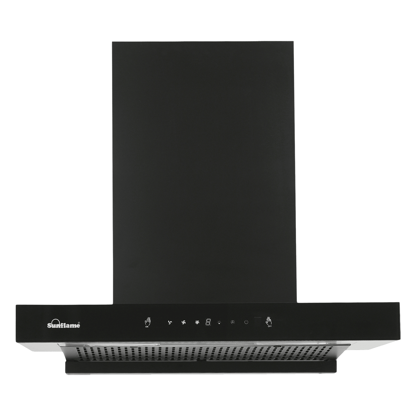 Sunflame Cupo 90cm 1250m3/hr Ducted Auto Clean Wall Mounted Chimney with Motion Sensor (Black) Sunflame Cupo 90cm 1250m3/hr Ducted Auto Clean Wall Mounted Chimney with Motion Sensor (Black)_1