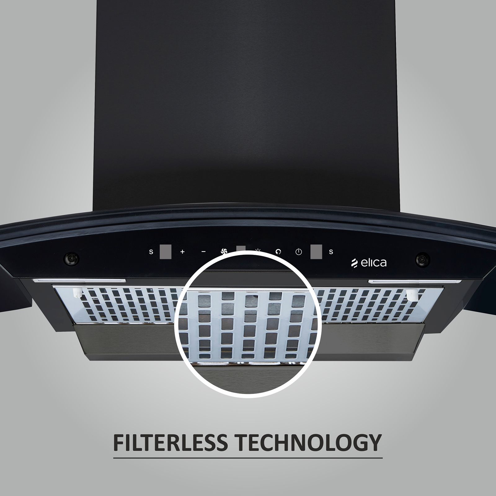elica WDFL 600 BLDC HAC LTW MS NERO 60cm 1500m3/hr Ducted Auto Clean Wall Mounted Chimney with Motion Sensor Control (Black) elica WDFL 600 BLDC HAC LTW MS NERO 60cm 1500m3/hr Ducted Auto Clean Wall Mounted Chimney with Motion Sensor Control (Black)_8