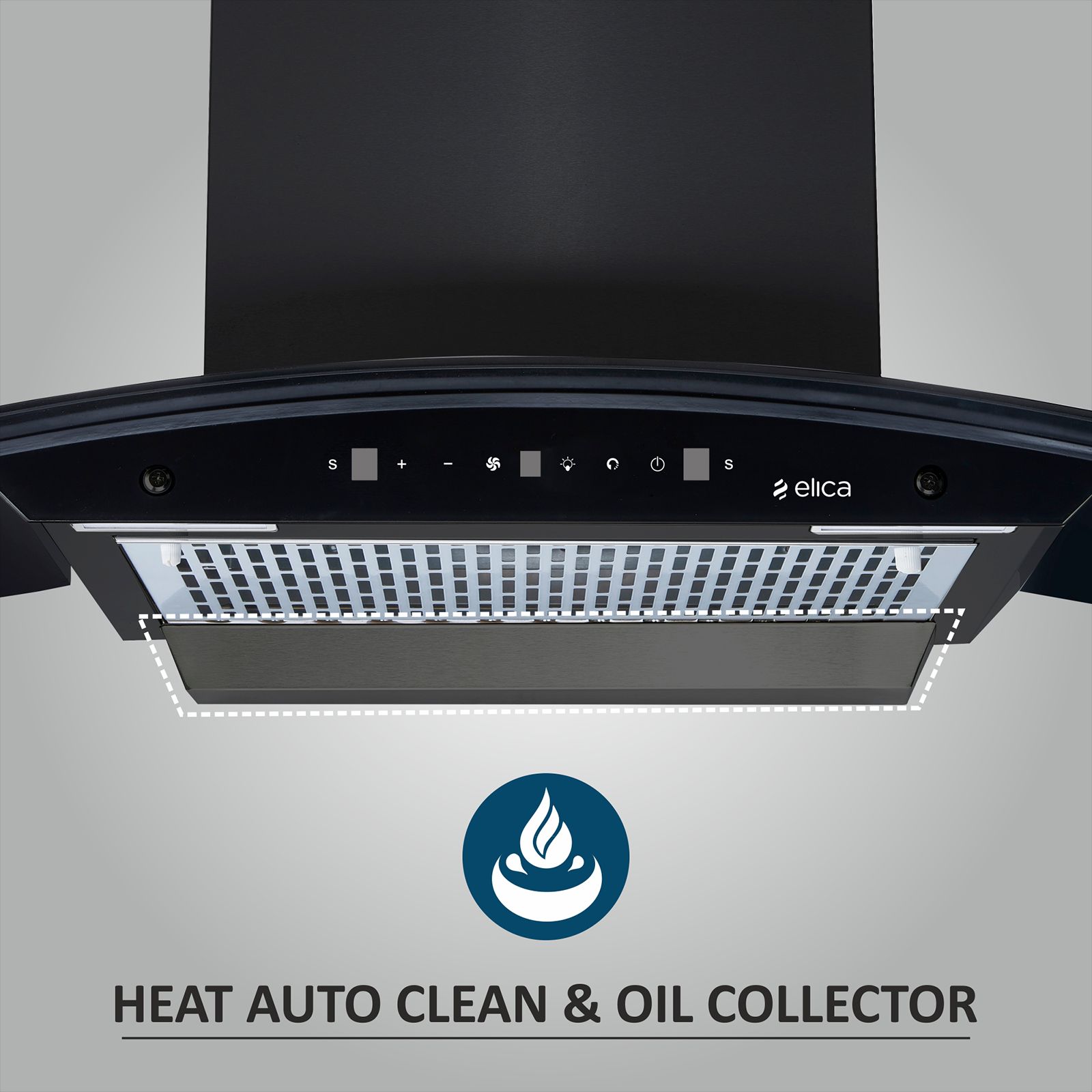 elica WDFL 600 BLDC HAC LTW MS NERO 60cm 1500m3/hr Ducted Auto Clean Wall Mounted Chimney with Motion Sensor Control (Black) elica WDFL 600 BLDC HAC LTW MS NERO 60cm 1500m3/hr Ducted Auto Clean Wall Mounted Chimney with Motion Sensor Control (Black)_10