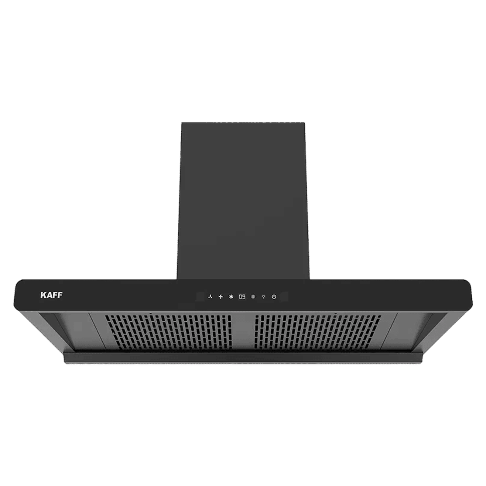 KAFF BRANDO 90 DC 90cm 1480m3/hr Ducted Auto Clean Wall Mounted Chimney with Motion Sensor Control (Black) KAFF BRANDO 90 DC 90cm 1480m3/hr Ducted Auto Clean Wall Mounted Chimney with Motion Sensor Control (Black)_1