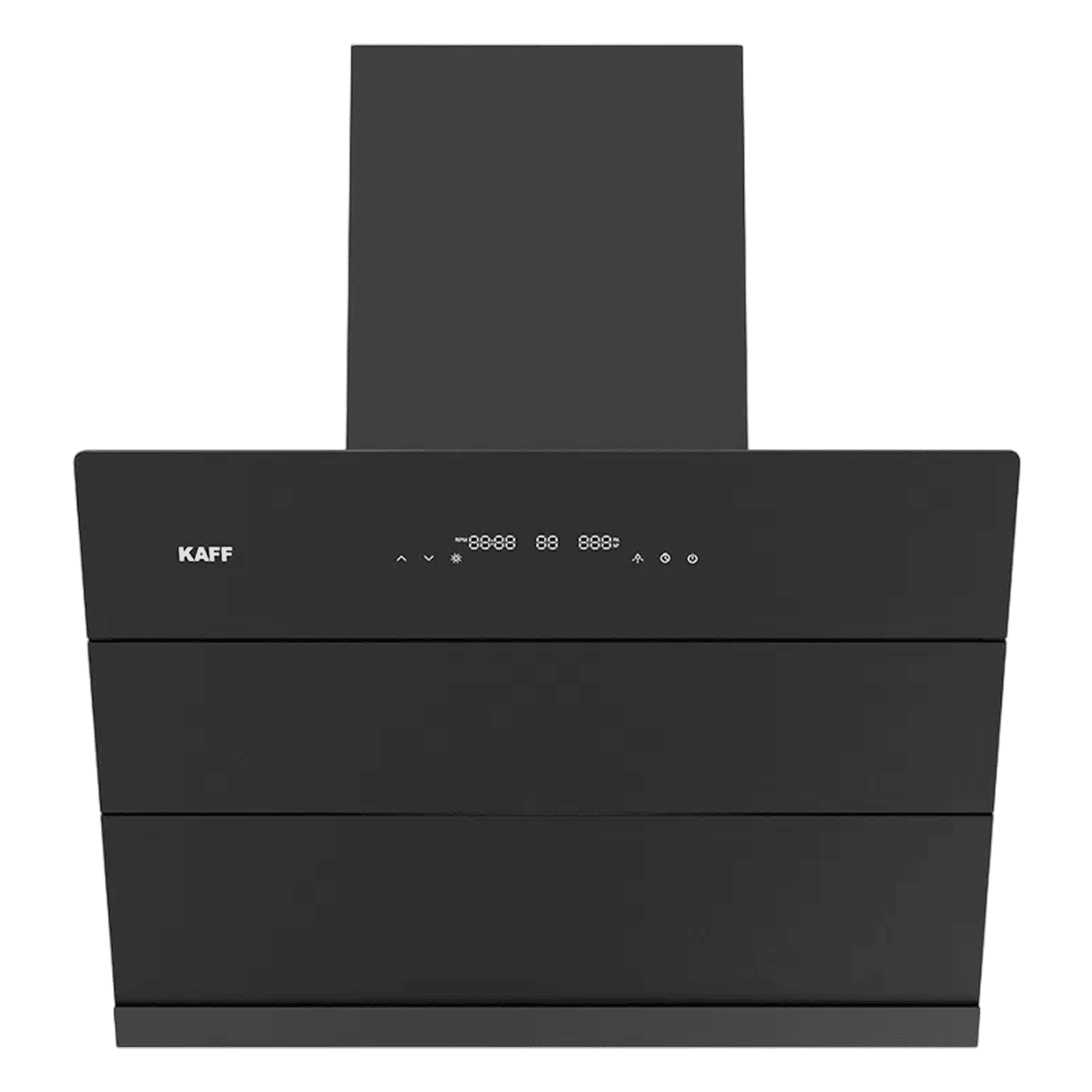 KAFF ALBURY SUPER 75cm 1480m3/hr Ducted Auto Clean Wall Mounted Chimney with Motion Sensor Control (Black) KAFF ALBURY SUPER 75cm 1480m3/hr Ducted Auto Clean Wall Mounted Chimney with Motion Sensor Control (Black)_1
