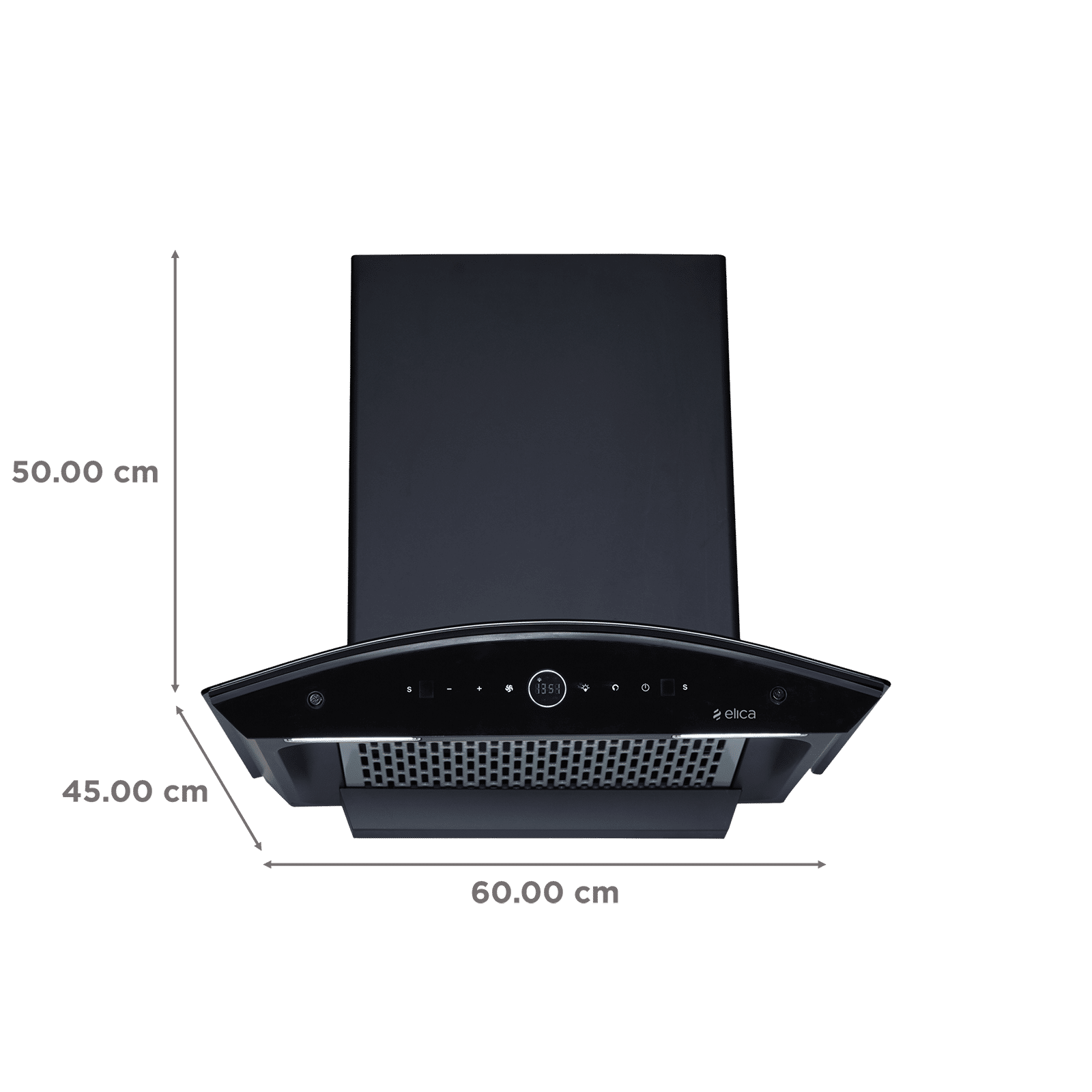elica PRO PLUS FL BLDC 60cm 1600m3/hr Ducted Auto Clean Wall Mounted Chimney with Motion Sensor Control (Black) elica PRO PLUS FL BLDC 60cm 1600m3/hr Ducted Auto Clean Wall Mounted Chimney with Motion Sensor Control (Black)_2