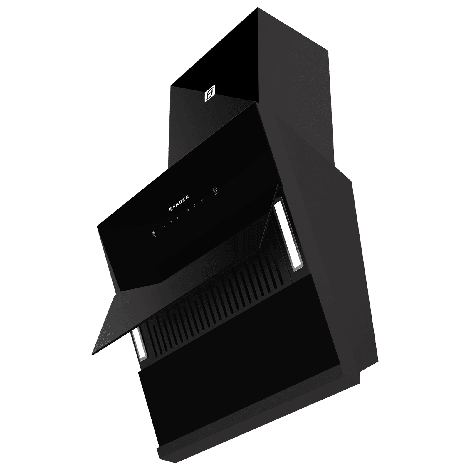 FABER HOOD ZENITH FL HC SC BK IN 60cm 1400m3/hr Ducted Auto Clean Wall Mounted Chimney with Odor Sensor (Black)_4