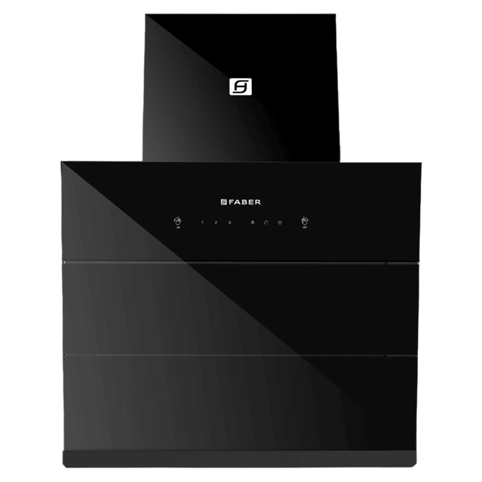 FABER HOOD ZENITH FL HC SC BK IN 60cm 1400m3/hr Ducted Auto Clean Wall Mounted Chimney with Odor Sensor (Black)_1