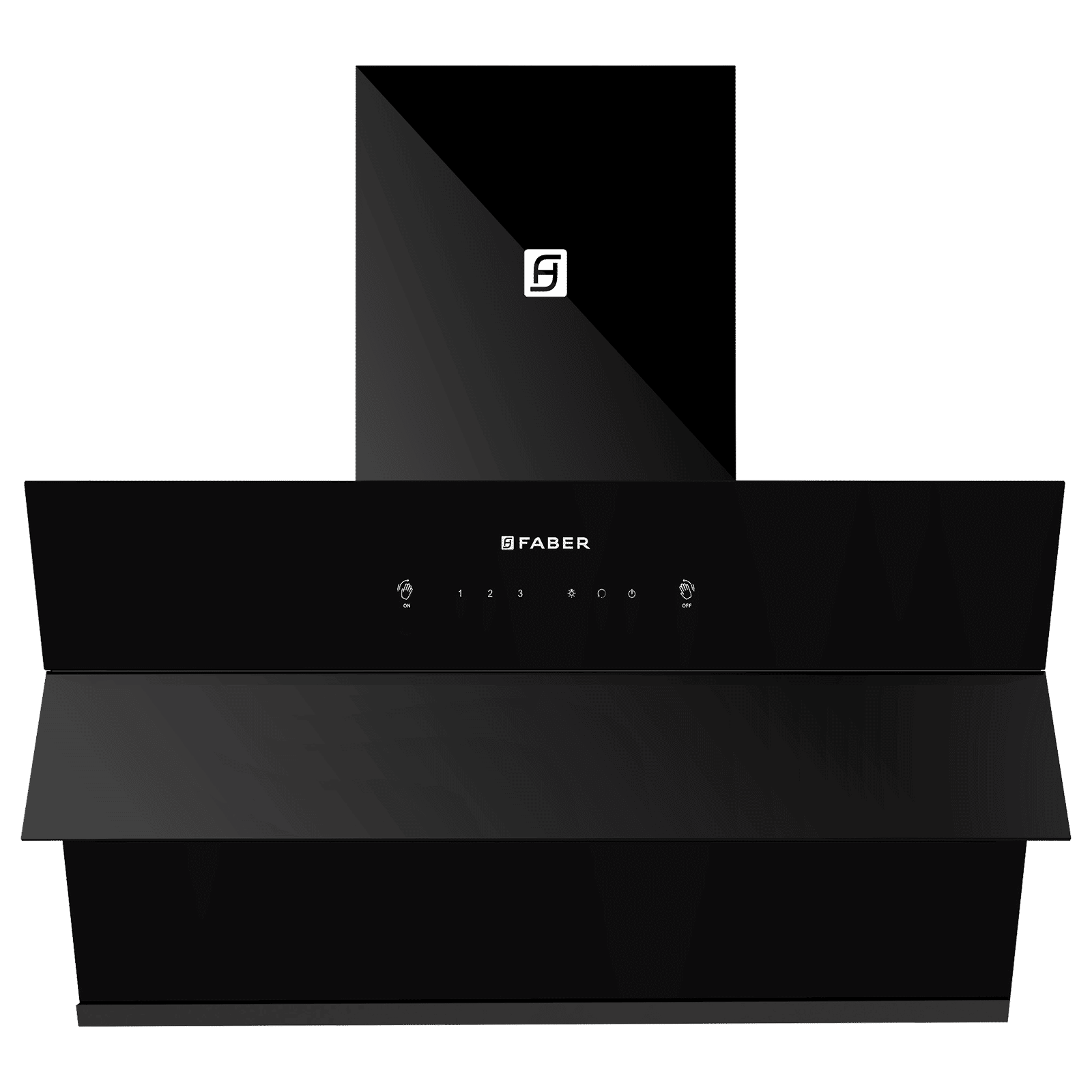FABER HOOD ZENITH FL HC SC BK IN 90cm 1400m3/hr Ducted Auto Clean Wall Mounted Chimney with Odor Sensor (Black)_5