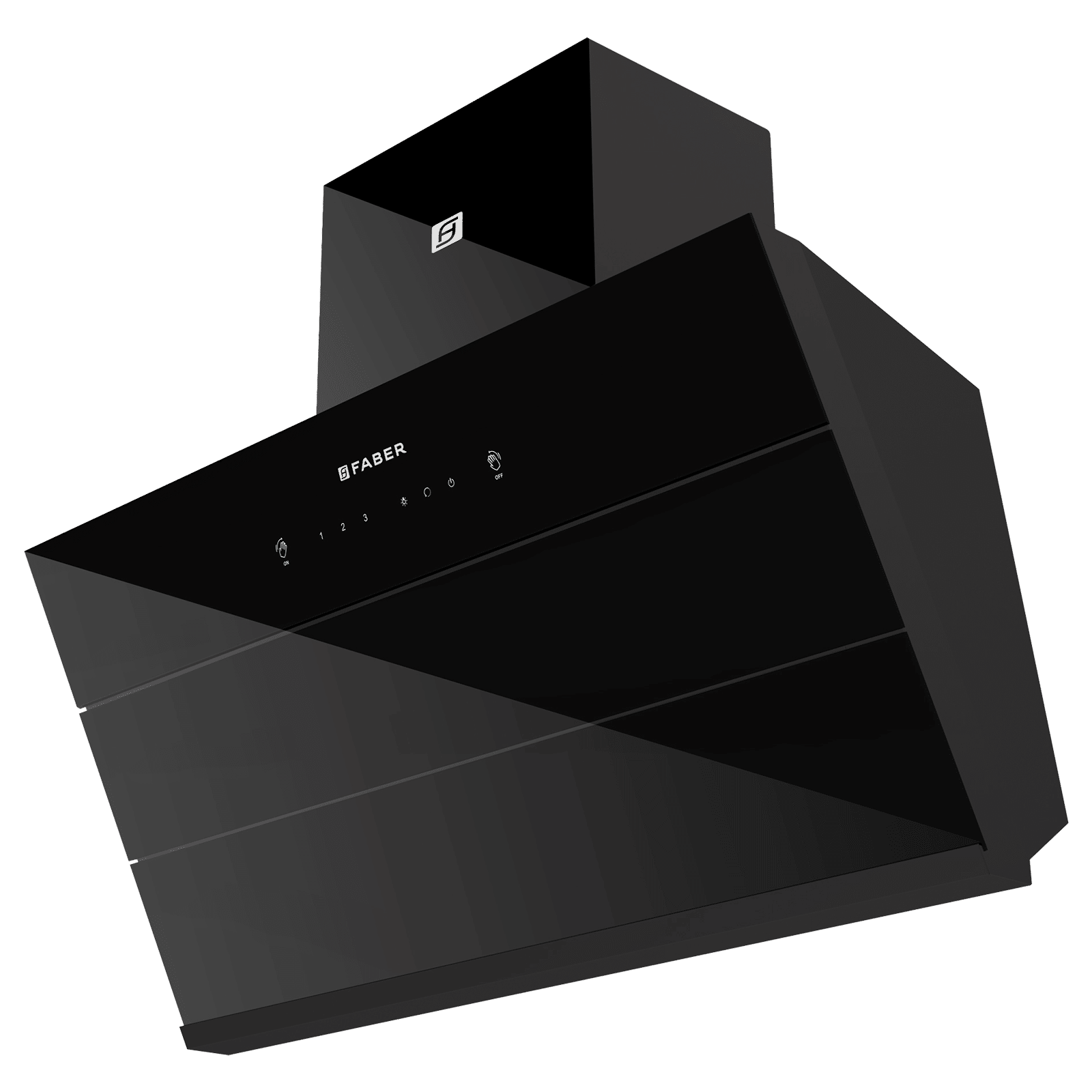 FABER HOOD ZENITH FL HC SC BK IN 90cm 1400m3/hr Ducted Auto Clean Wall Mounted Chimney with Odor Sensor (Black)_6
