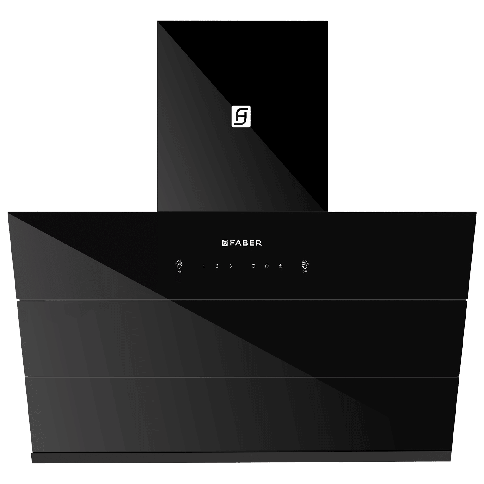FABER HOOD ZENITH FL HC SC BK IN 90cm 1400m3/hr Ducted Auto Clean Wall Mounted Chimney with Odor Sensor (Black)_1
