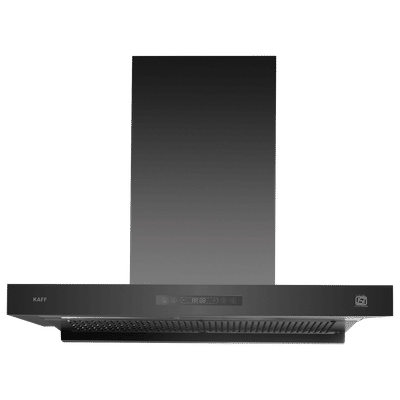 KAFF ASHPRO 75 DC 75cm 1400m3/hr Ducted Auto Clean Wall Mounted Chimney with Motion Sensor Control (Black)