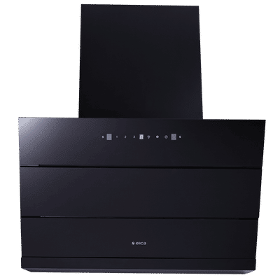 elica EFL 3V 751 HAC LTW MS NERO 75cm 1325m3/hr Ductless Cabinet/Hob Mounted Chimney with Motion Sensor Control (Black)