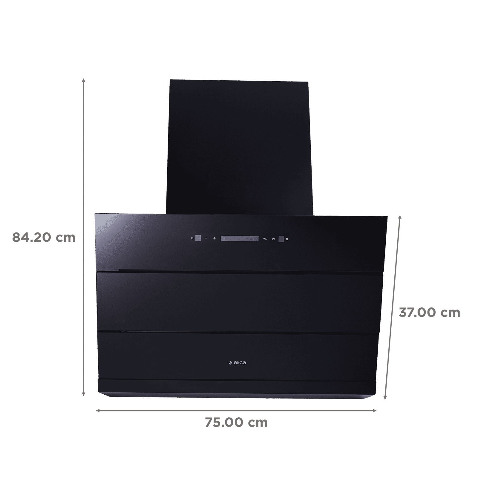 elica EFL 3V 751 BLDC HAC LTW MS NERO 75cm 1500m3/hr Ductless Auto Clean Cabinet/Hob Mounted Chimney with Motion Sensor Control (Black) elica EFL 3V 751 BLDC HAC LTW MS NERO 75cm 1500m3/hr Ductless Auto Clean Cabinet/Hob Mounted Chimney with Motion Sensor Control (Black)_2