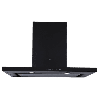 elica ISMART SPOT H4 EDS LTW 90 NERO 90cm 1425mó/hr Ducted Wall Mounted Chimney with Motion Sensor Control (Black)