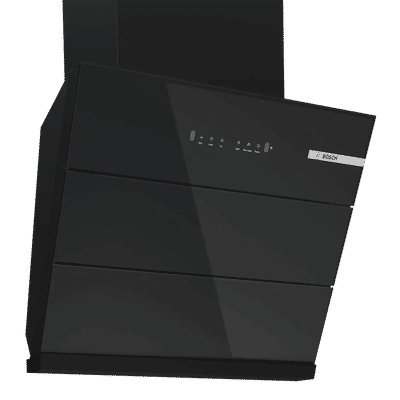BOSCH Series 4 60cm 680m3/hr Ducted Auto Clean Wall Mounted Chimney with Gesture Control (Black)