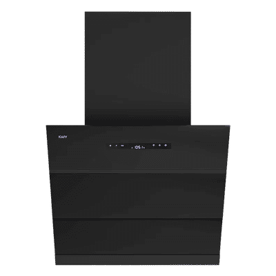 KAFF LYNN 75cm 1600m3/hr Ducted Auto Clean Wall Mounted Chimney with Gesture Motion (Black)