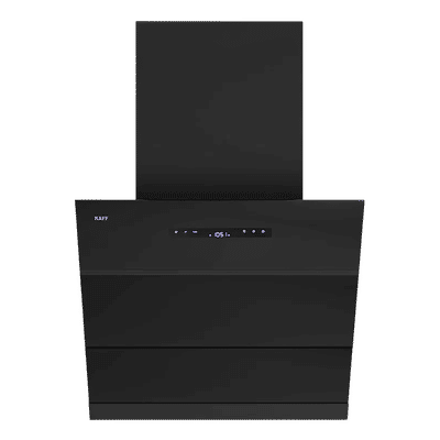 KAFF LYNN 90cm 1600m3/hr Ducted Auto Clean Wall Mounted Chimney with Gesture Motion (Black)