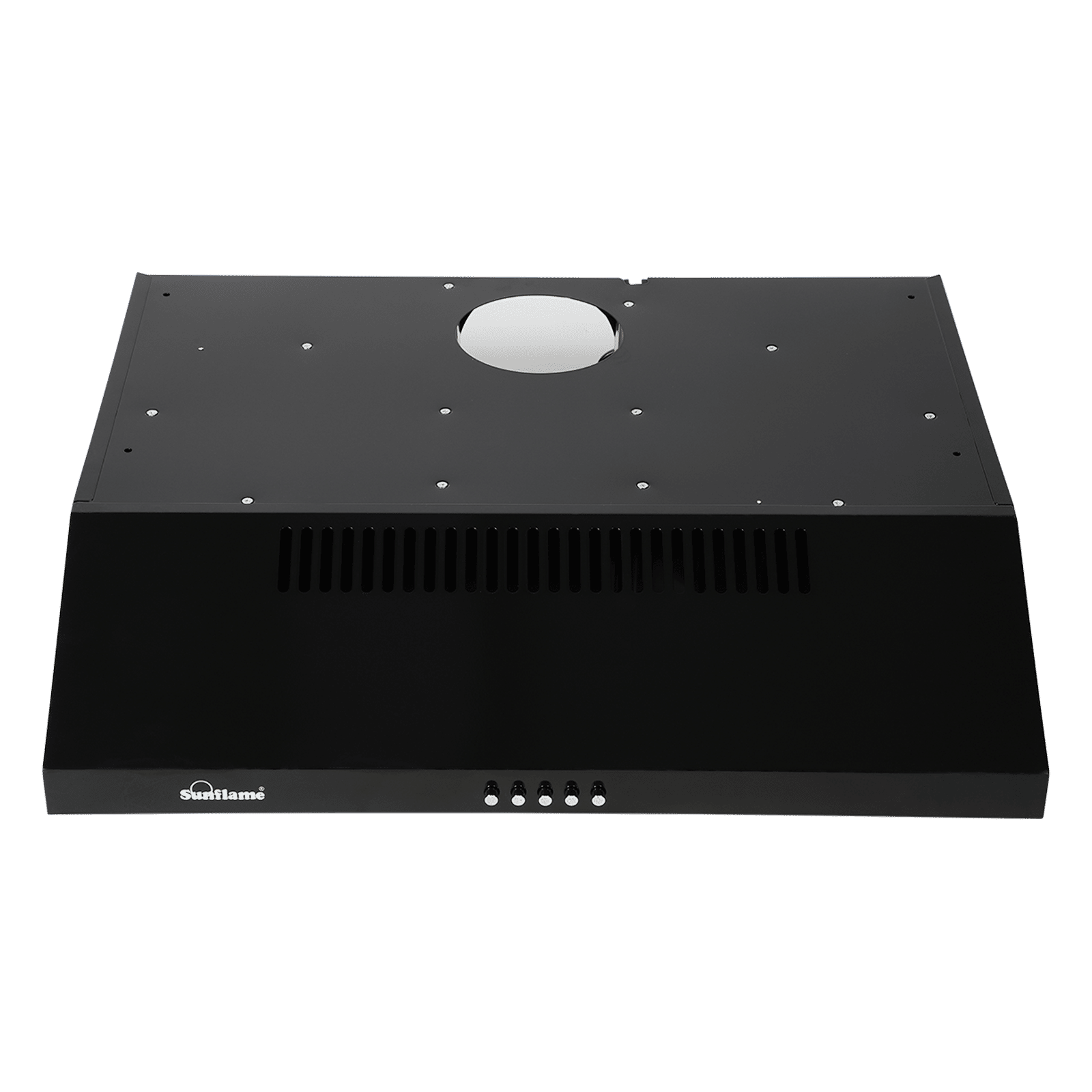 Sunflame CH AVEO DX 60 BK BF 60cm 700m3/hr Ducted Wall Mounted Chimney with Three Speed Control (Black)_11