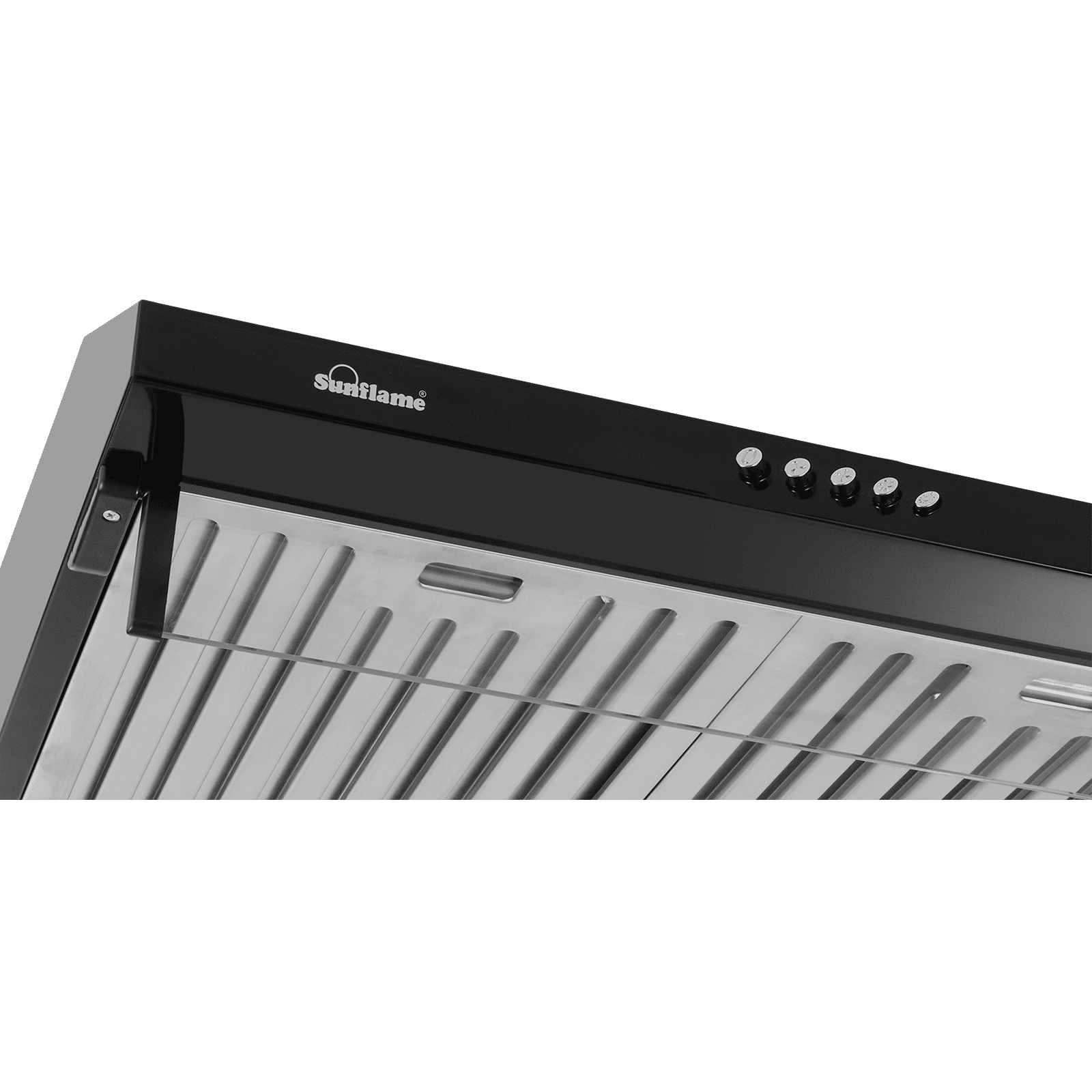 Sunflame CH AVEO DX 60 BK BF 60cm 700m3/hr Ducted Wall Mounted Chimney with Three Speed Control (Black)_7