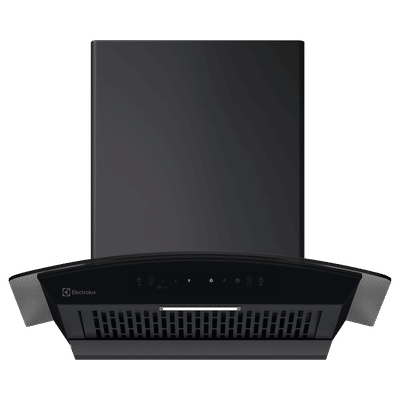 Electrolux 700 Series 60cm 839m3/hr Ducted Auto Clean Wall Mounted Chimney with Gesture Control (Black)