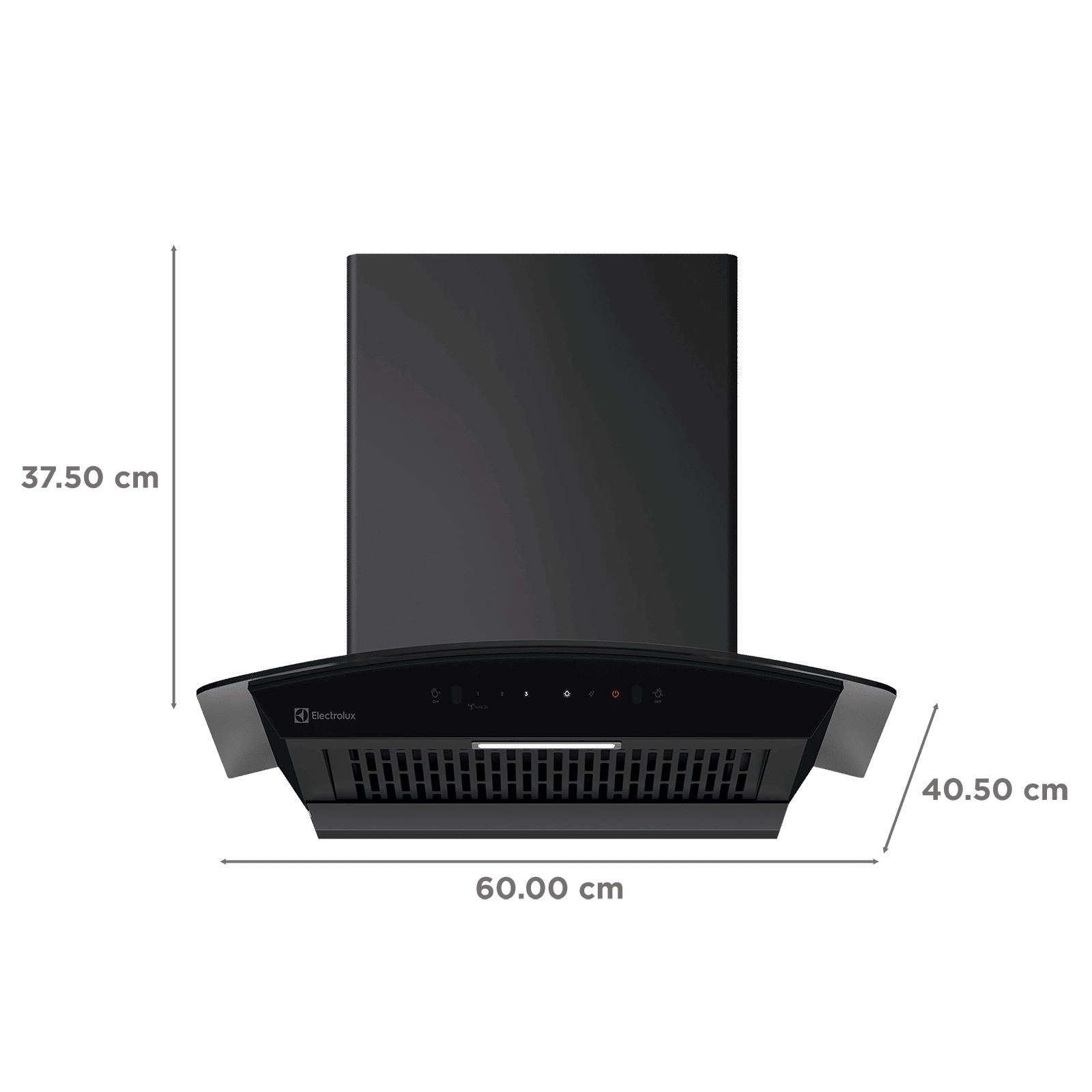 Electrolux 700 Series 60cm 839m3/hr Ducted Auto Clean Wall Mounted Chimney with Gesture Control (Black) Electrolux 700 Series 60cm 839m3/hr Ducted Auto Clean Wall Mounted Chimney with Gesture Control (Black)_2