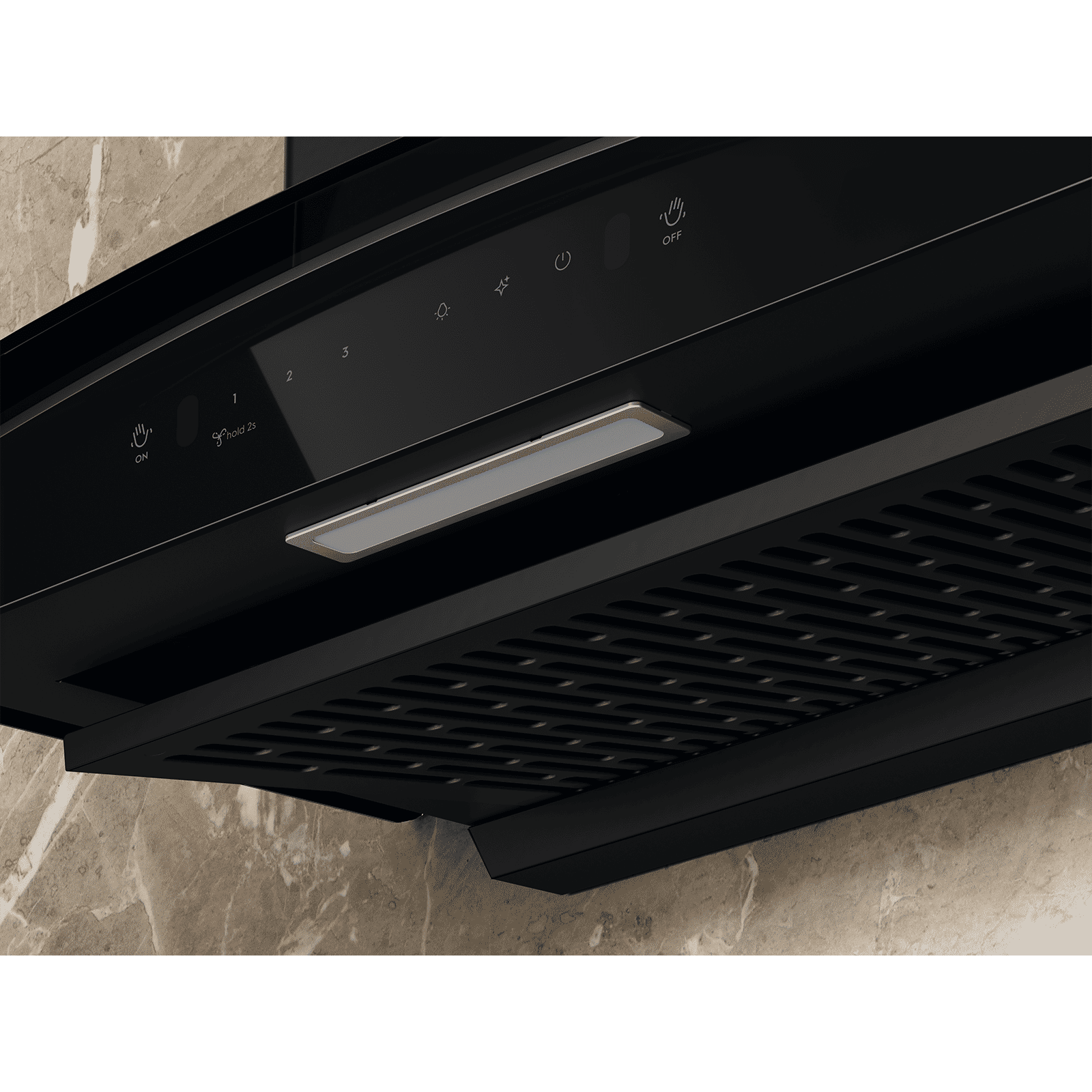 Electrolux 700 Series 60cm 839m3/hr Ducted Auto Clean Wall Mounted Chimney with Gesture Control (Black) Electrolux 700 Series 60cm 839m3/hr Ducted Auto Clean Wall Mounted Chimney with Gesture Control (Black)_4