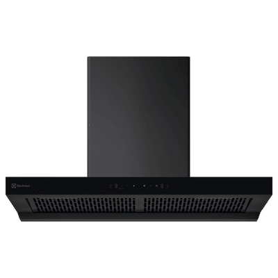 Electrolux 700 Series 90cm 801m3/hr Ducted Auto Clean Wall Mounted Chimney with Gesture Control (Black)