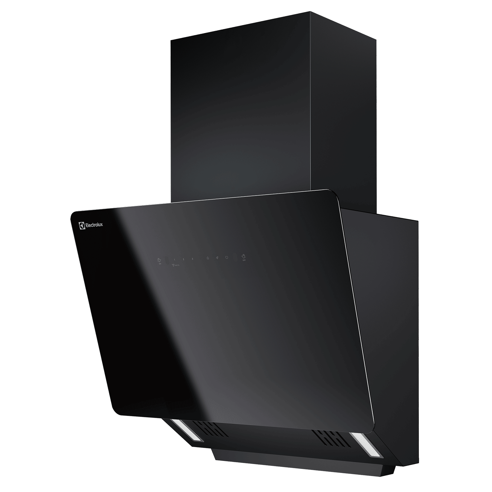 Electrolux 700 Series 60cm 865m3/hr Ducted Auto Clean Wall Mounted Chimney with Gesture Control (Black)_1