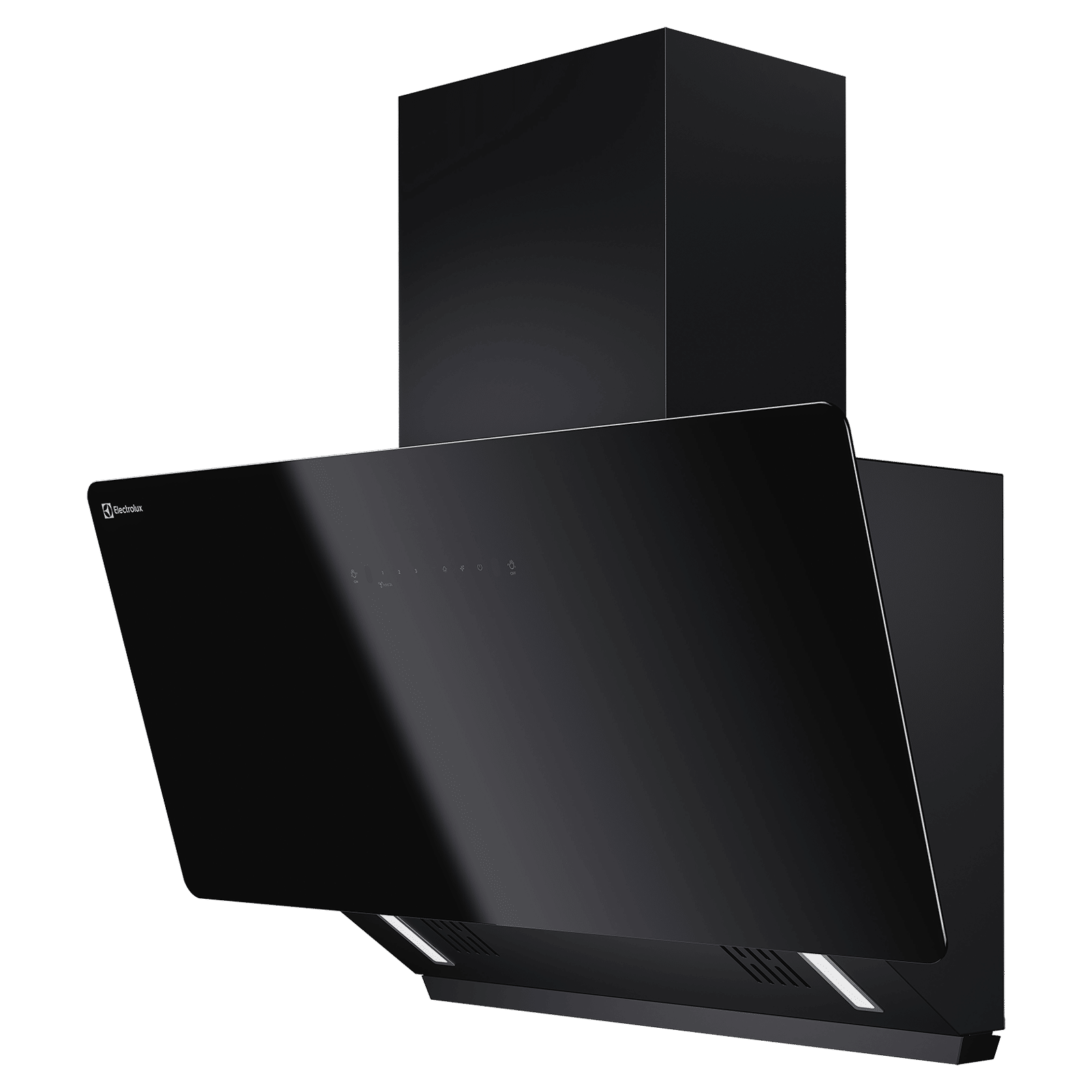 Electrolux 700 Series 90cm 856m3/hr Ducted Auto Clean Wall Mounted Chimney with Gesture Control (Black)_1