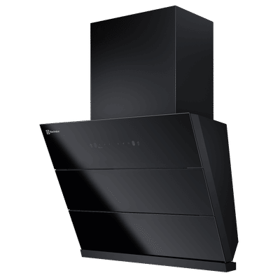 Electrolux 700 Series 60cm 821m3/hr Ducted Auto Clean Wall Mounted Chimney with Gesture Control (Black)