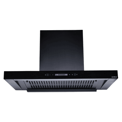 elica FL T75 BLDC HAC LTW MS NERO 75cm 1500m3/hr Ducted Auto Clean Wall Mounted Chimney with Motion Sensor (Black)