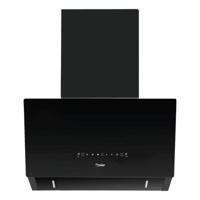 Prestige Provo Plus 60cm 1400m3/hr Ducted Auto Clean Wall Mounted Chimney with Revolutionary Motion Sensor (Black)