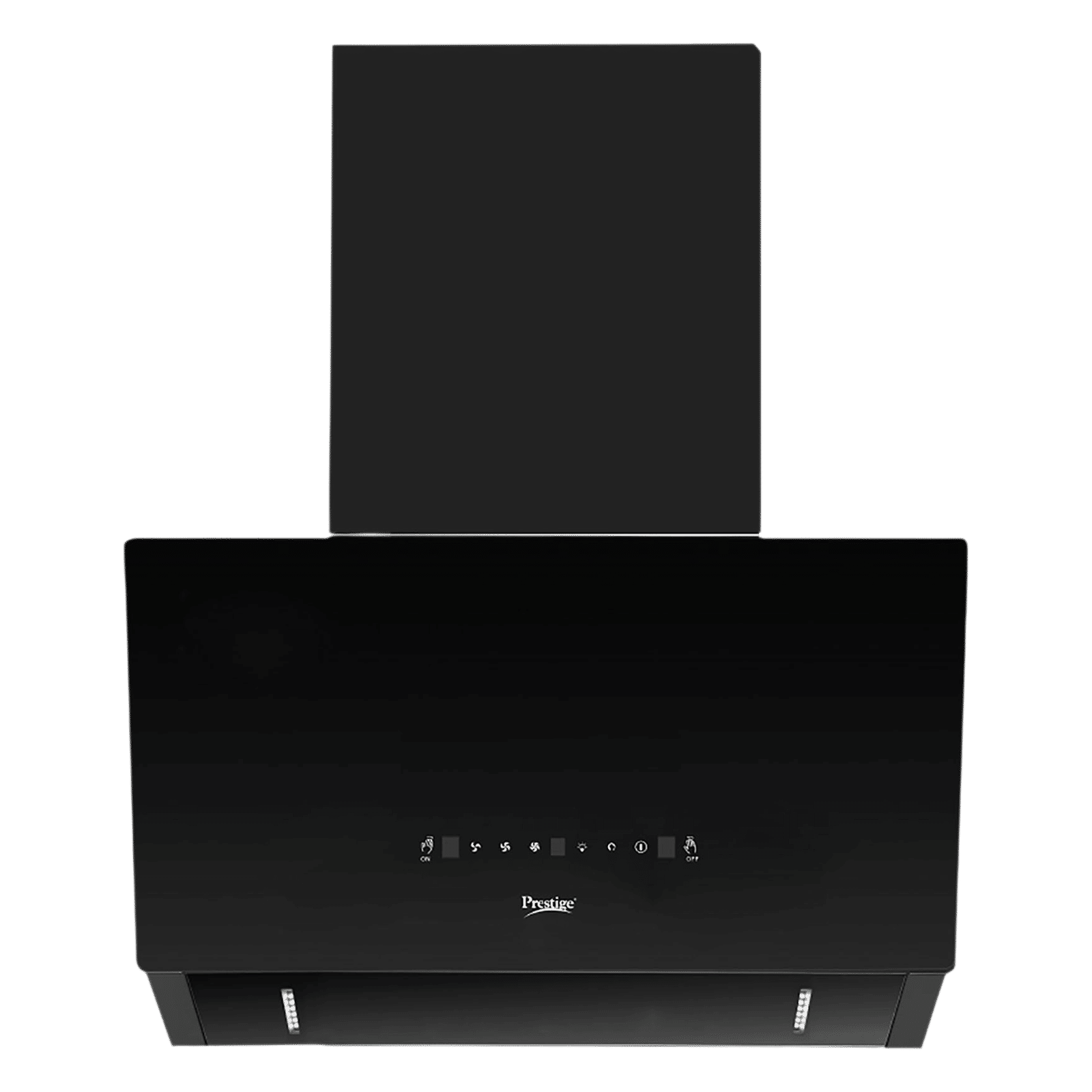 Prestige Provo Plus 90cm 1400m3/hr Ducted Auto Clean Wall Mounted Chimney with Revolutionary Motion Sensor (Black)_1