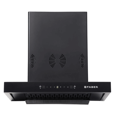 FABER HOOD SILENCIO BLDC HC SC FL BK IN 60 T 60cm 1500m3/hr Ducted Auto Clean Wall Mounted Chimney with Touch and Gesture Control (Black)