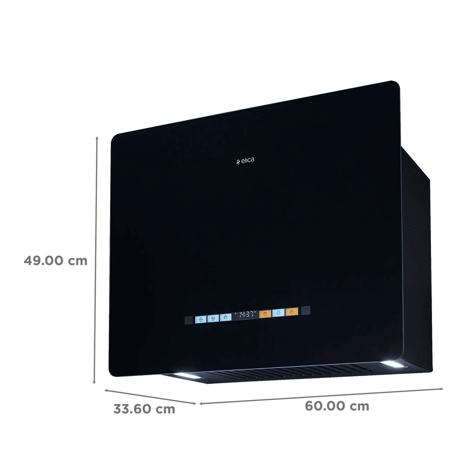 elica HOOD KITTY PLUGNPLAY BF 600 MS 60cm 1250m3/hr Ductless Auto Clean Wall Mounted Chimney with Motion Sensor (Black) elica HOOD KITTY PLUGNPLAY BF 600 MS 60cm 1250m3/hr Ductless Auto Clean Wall Mounted Chimney with Motion Sensor (Black)_2