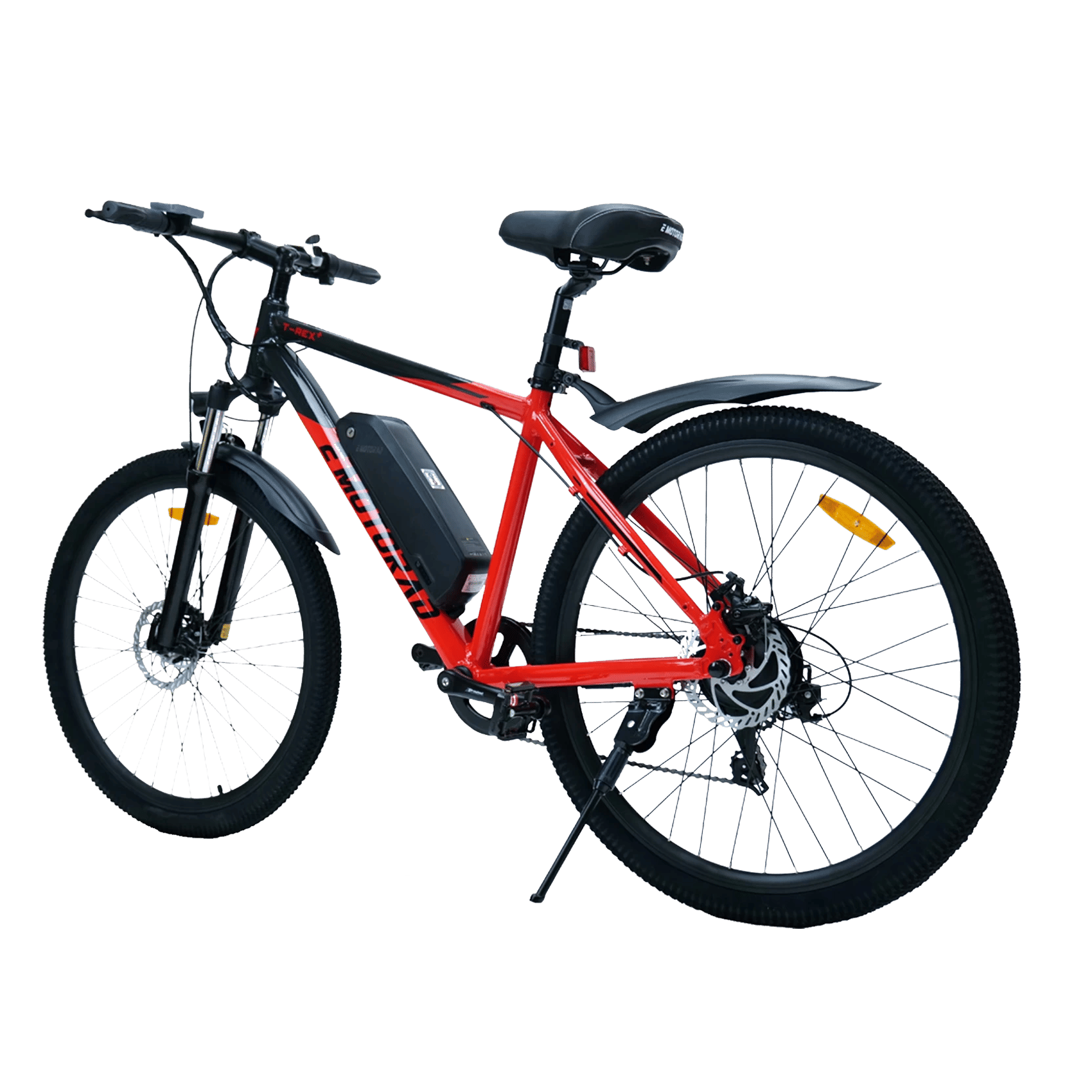 E MOTORAD T-Rex Electric Cycle (250W Hub Motor, M006, Red) E MOTORAD T-Rex Electric Cycle (250W Hub Motor, M006, Red)_2