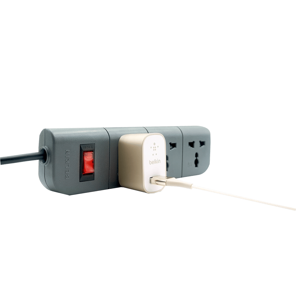 belkin 6 Amps 3 Sockets Surge Protector with Individual Switch (1.5 Meters, Heavy Duty Cable Overload Protection, F9E300ZB, Grey)_4