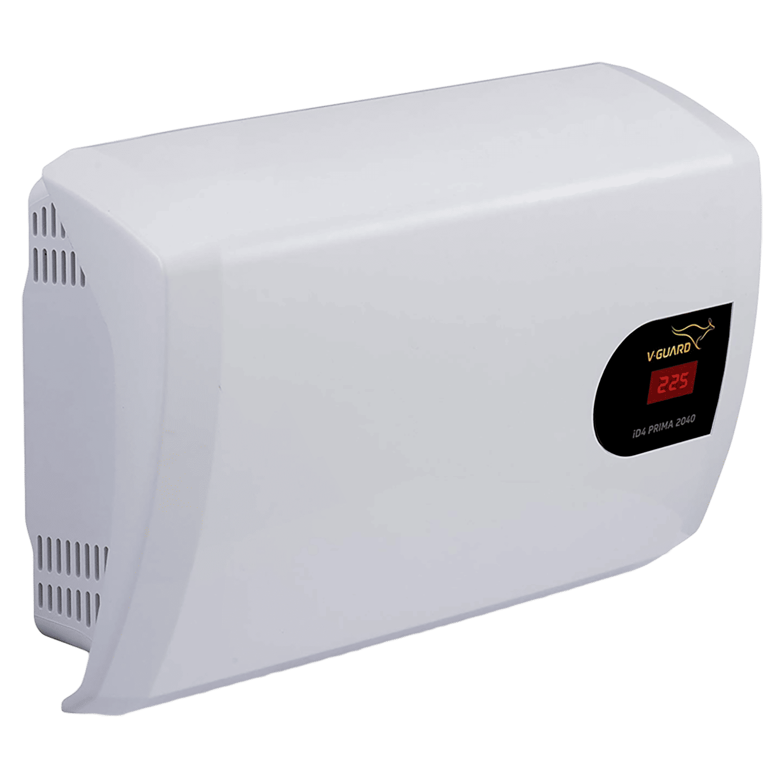 V-Guard iD4 Prima 2040 12 Amps Voltage Stabilizer For 1.5T Air Conditioner (160 - 280 V, Digital Display, White)_4