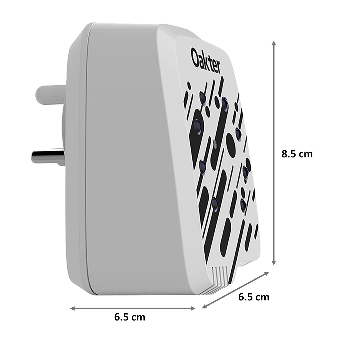 Oakter OakRemote Universal Remote (360 Degree IP Coverage, White)_2