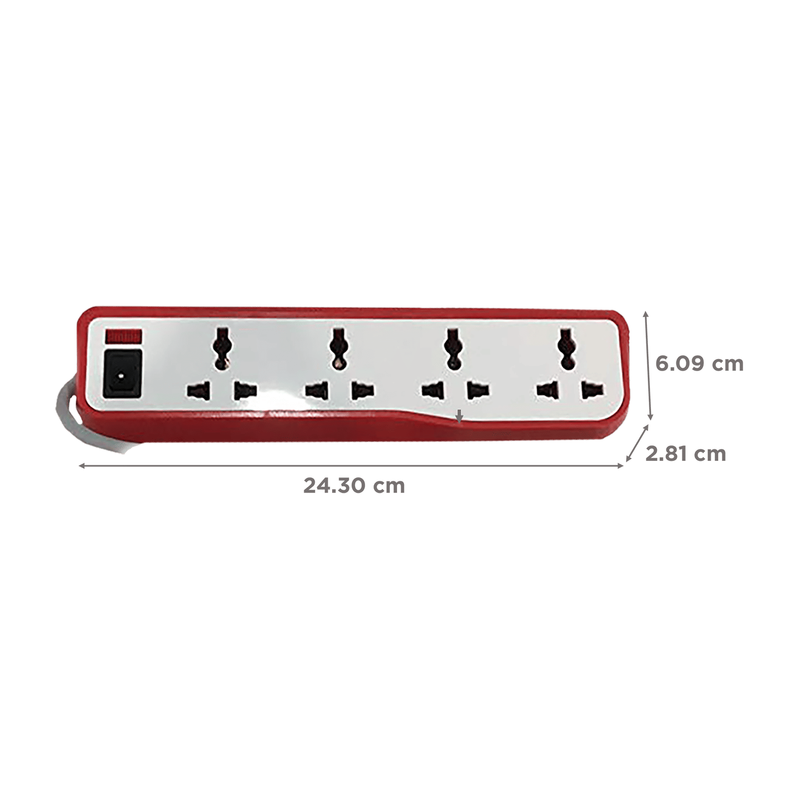 HAVELLS EcoStar 6 Amps 4 Sockets Spike Guard (4 Meters, Neon Indicator, AHNKXXR004, White)_3