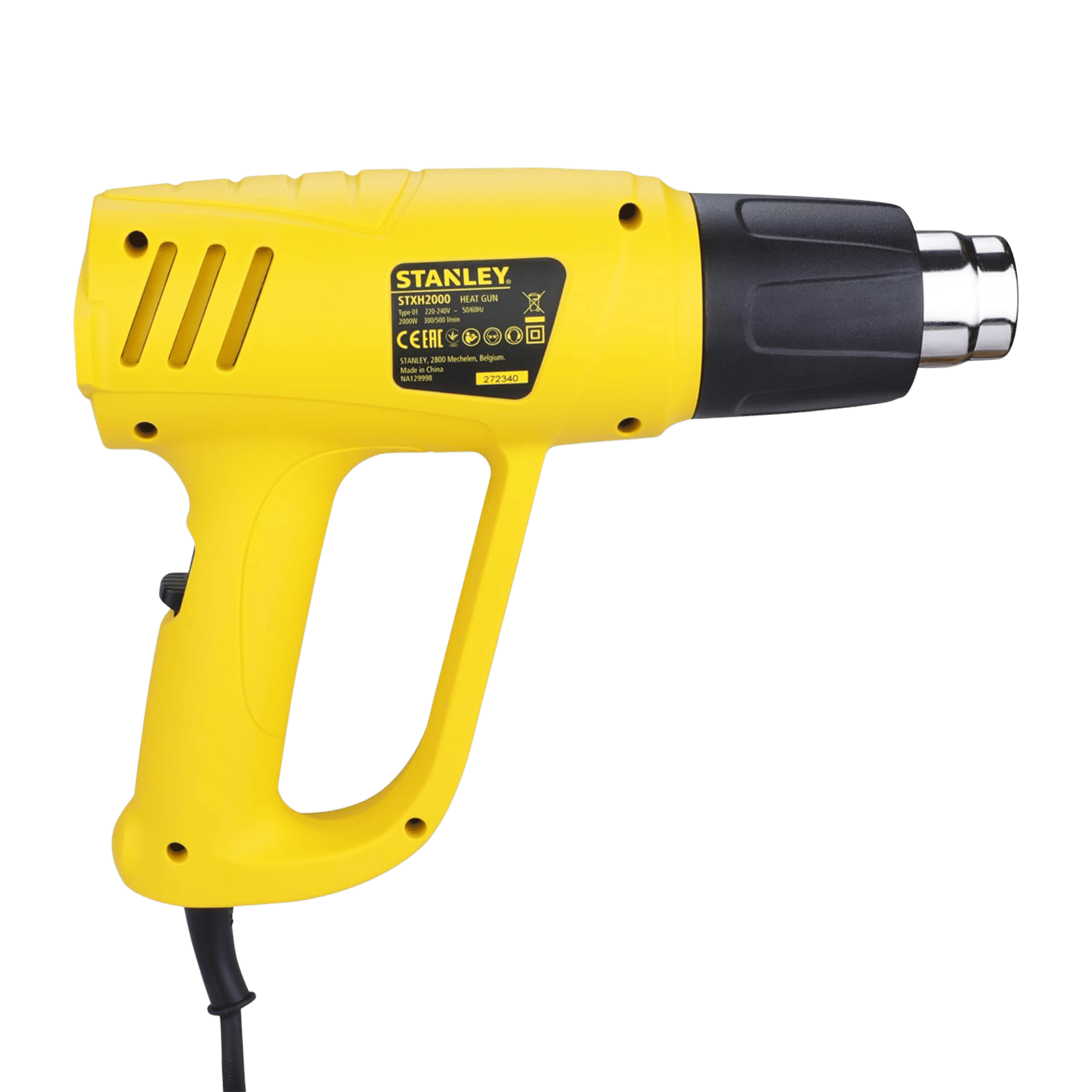 STANLEY STXH2000-IN 2000 W Electric Heat Gun (Adjustable Knobs And Switches, Yellow) STANLEY STXH2000-IN 2000 W Electric Heat Gun (Adjustable Knobs And Switches, Yellow)_15