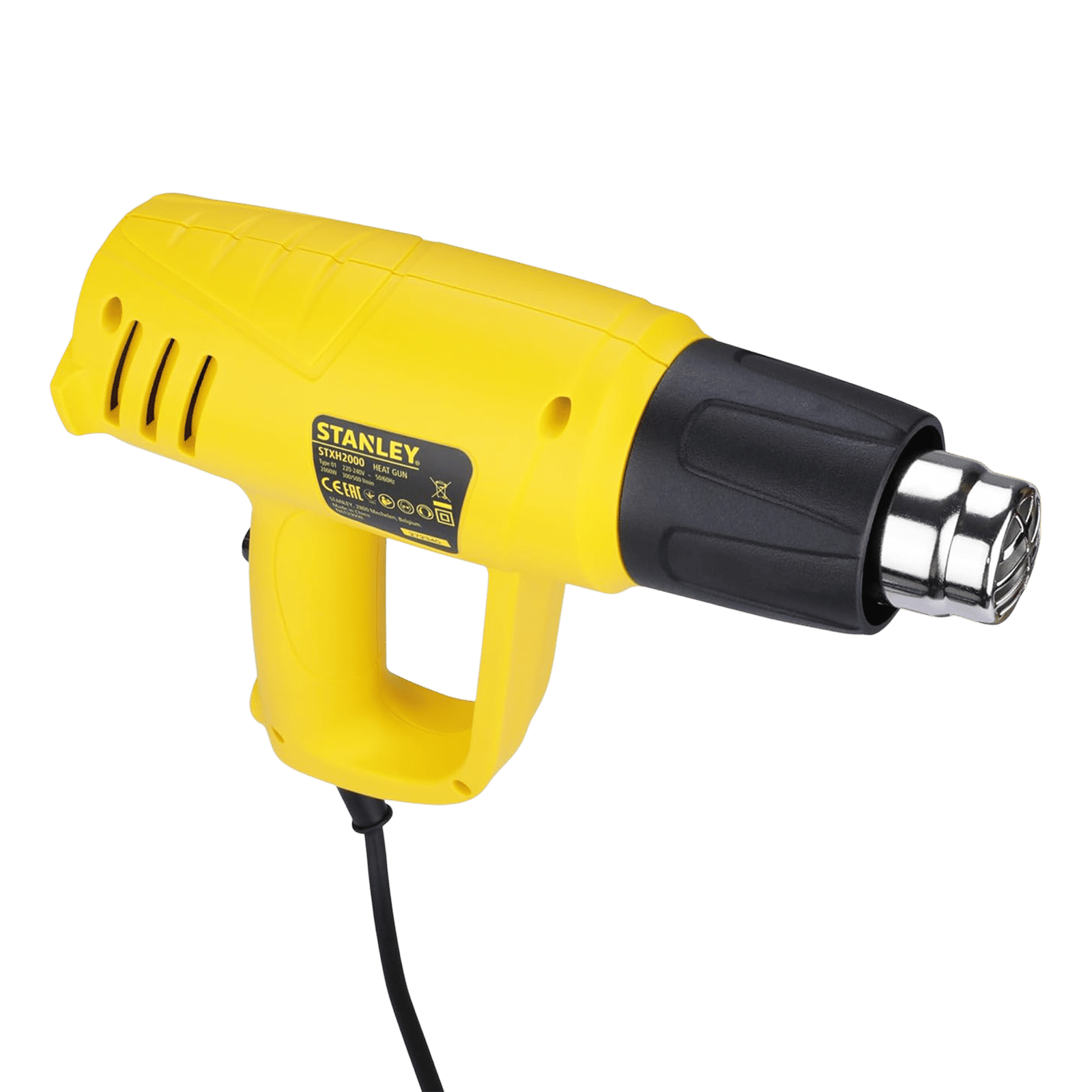 STANLEY STXH2000-IN 2000 W Electric Heat Gun (Adjustable Knobs And Switches, Yellow) STANLEY STXH2000-IN 2000 W Electric Heat Gun (Adjustable Knobs And Switches, Yellow)_10