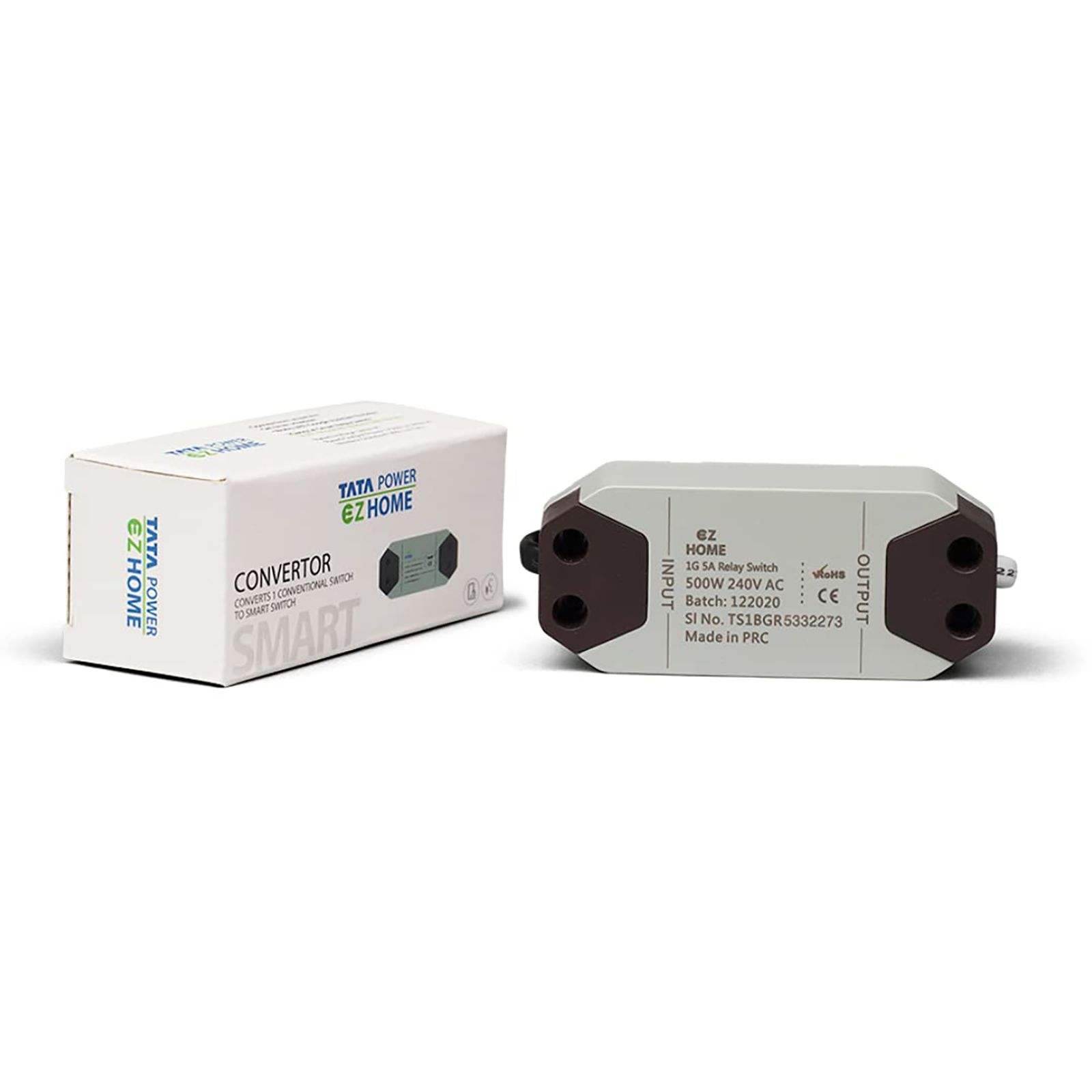 TATA POWER EZ HOME 5 Amps Relay Switch (1 Gang, Google and Alexa Voice Assisted, DLS01, Grey)_4